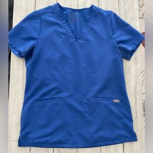 Denim Figs Scrub Set